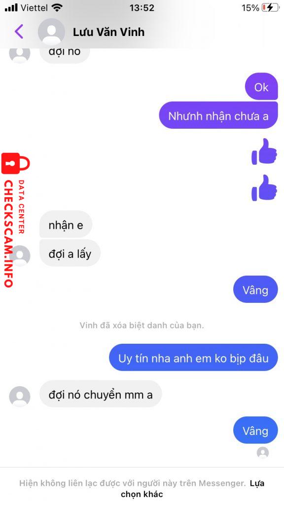 Evidência contra HOANG HUU DUY