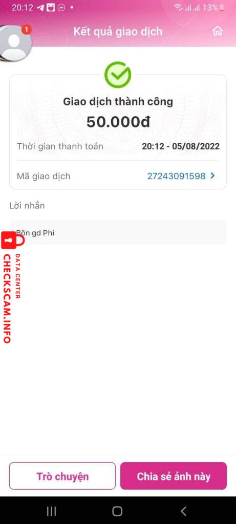 Evidência contra Phan Quốc Cường