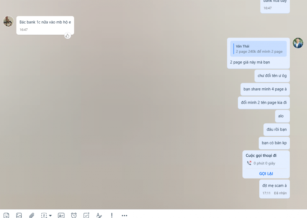 Evidência contra Trần Quốc HUng