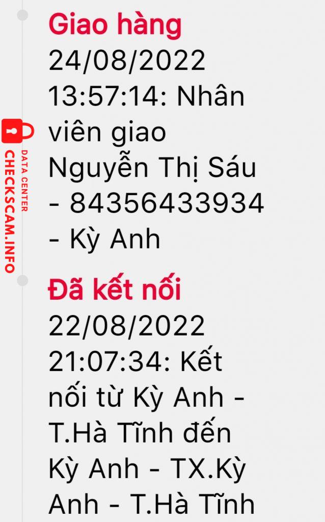 Evidência contra Nguyễn Thu Hương
