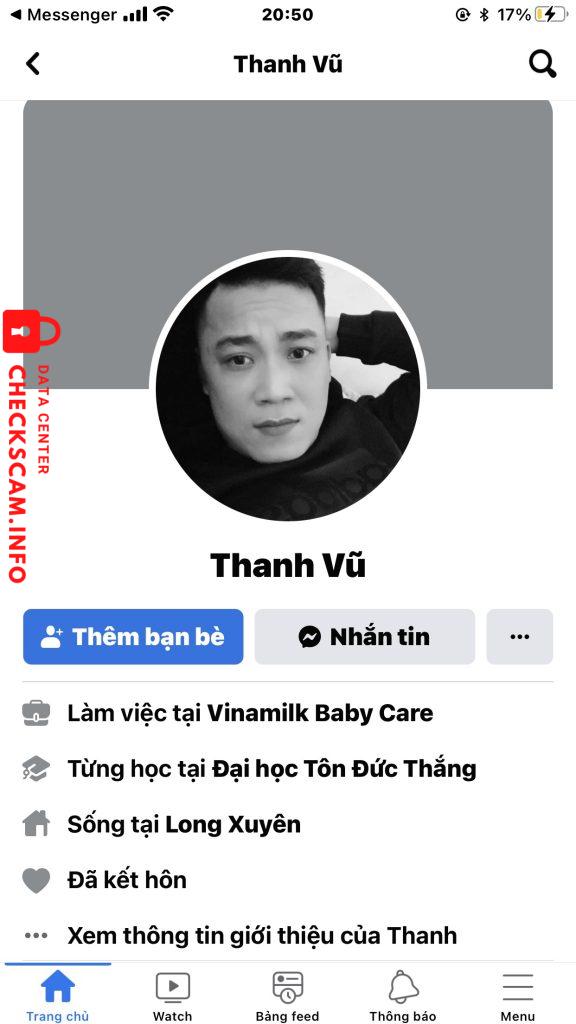 Evidência contra Thanh Vũ / Nguyễn Minh Trang