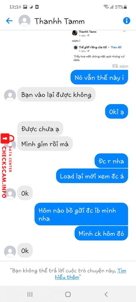 Evidência contra Phạm Thụ Thanh Tâm