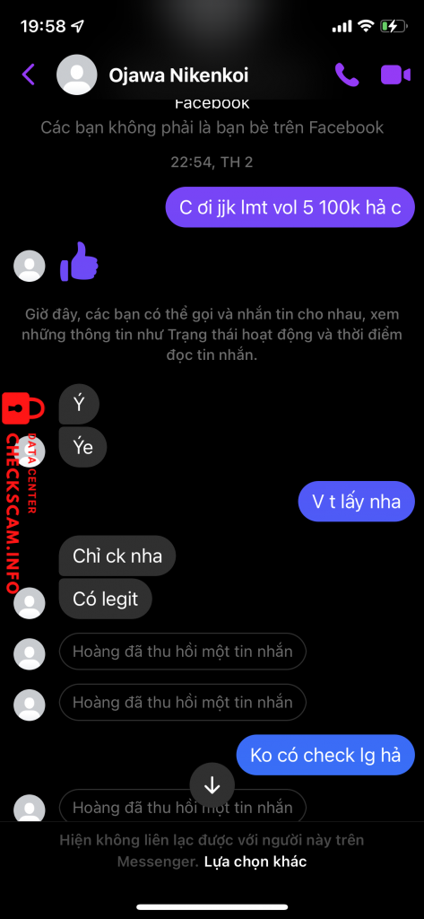 Evidência contra Mai Ngoc Tuan Anh