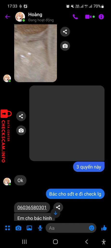 Evidência contra MAI NGOC TUAN ANH