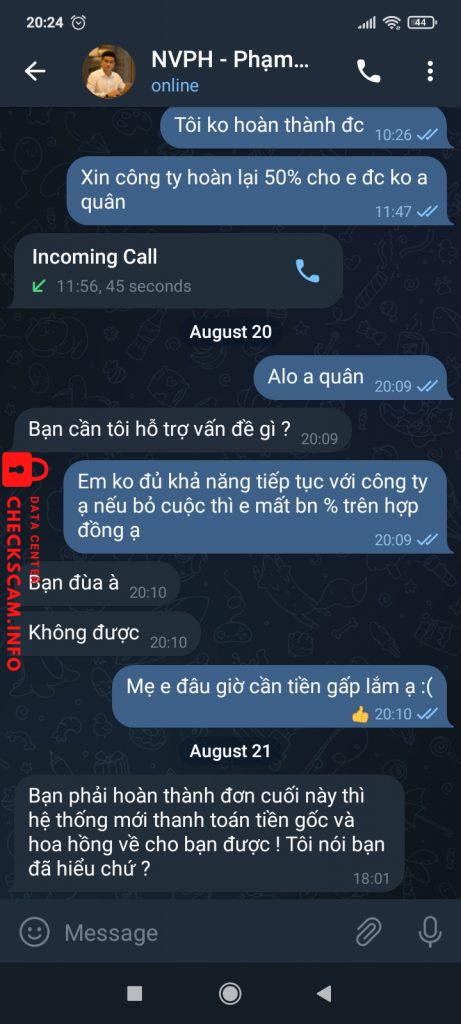 Evidência contra LE THI NGA