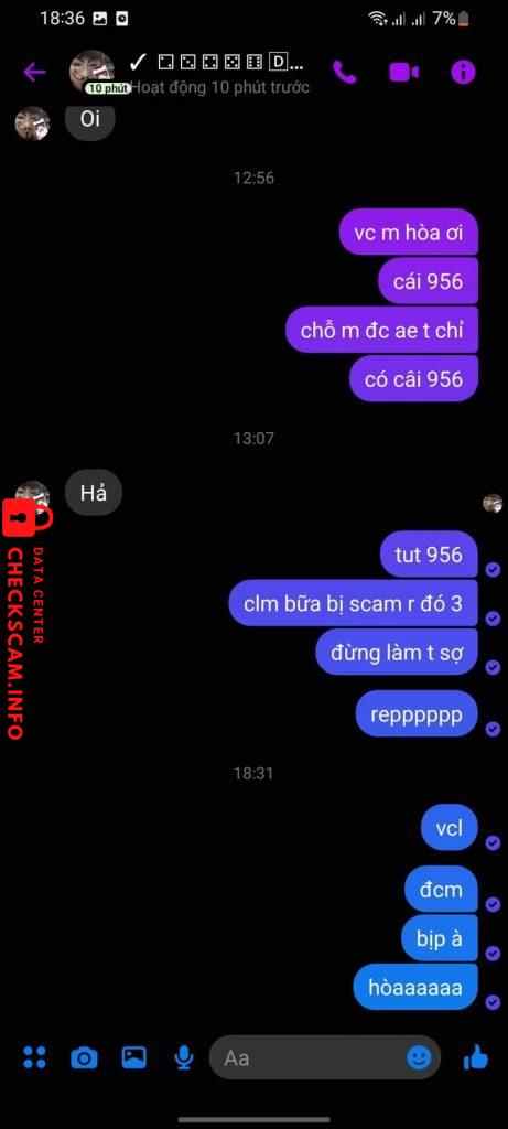 Evidência contra Trương thi my