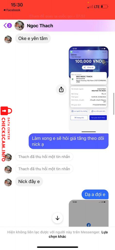 Evidência contra Lê Cường Quốc – Deo Ngọc Thạch