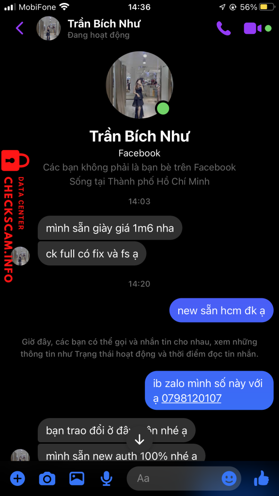 Evidência contra LE NGUYEN TAN VIET