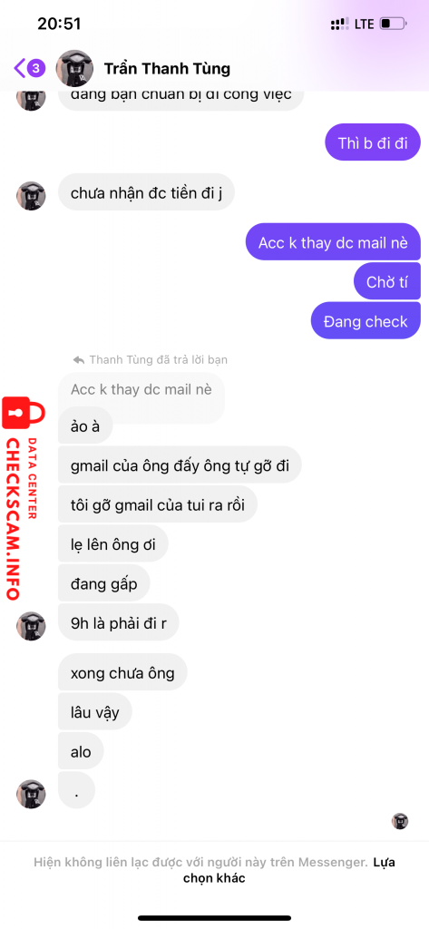 Evidência contra Thiên bảo