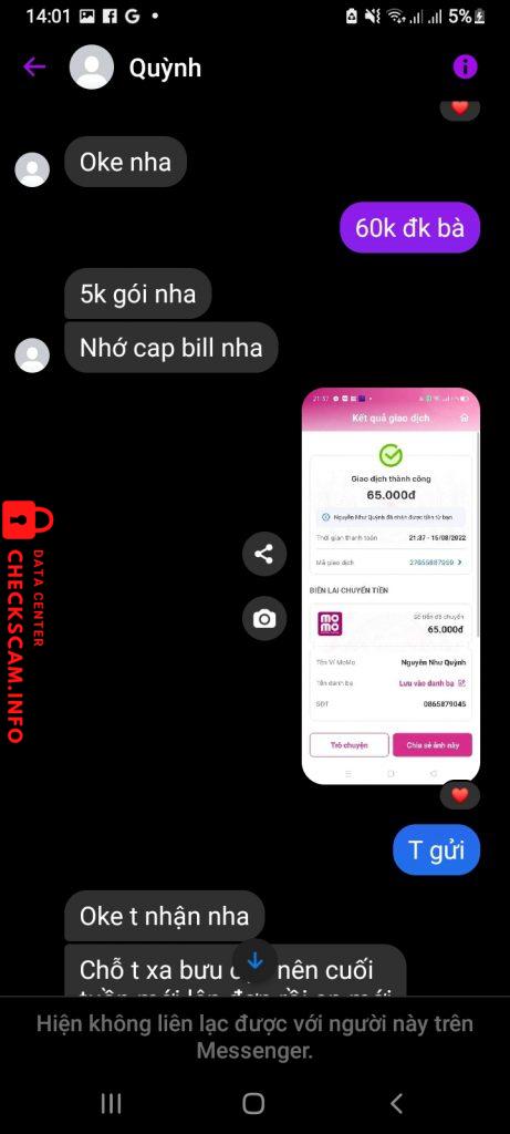 Evidência contra Nguyễn như quỳnh