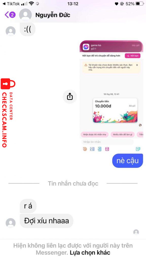 Evidência contra Nguyễn tường vy