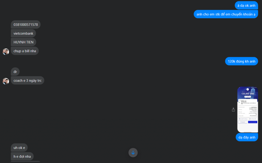 Bewijs tegen HUYNH TIEN