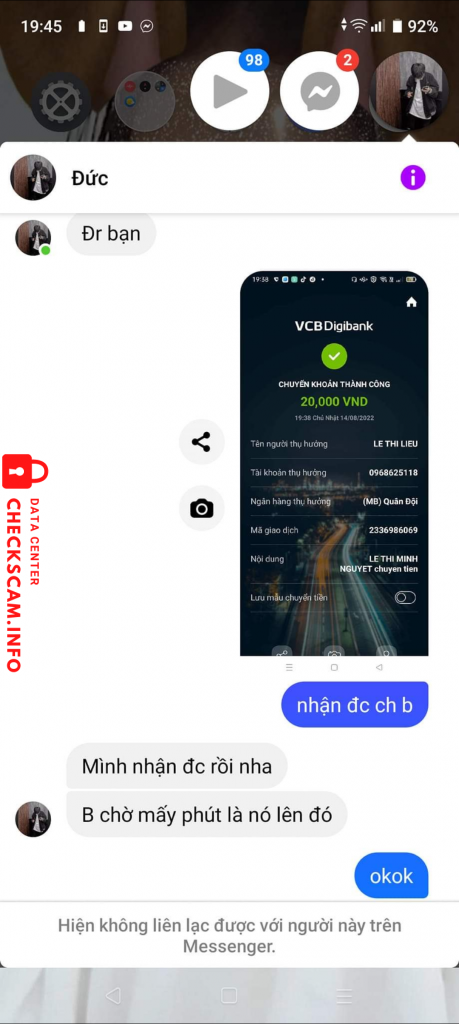 针对的证据 LE THI LIEU