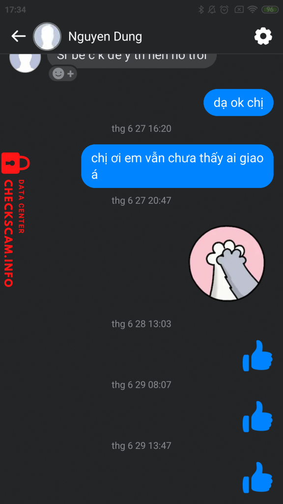 Preuves contre Nguyen Duc Dung