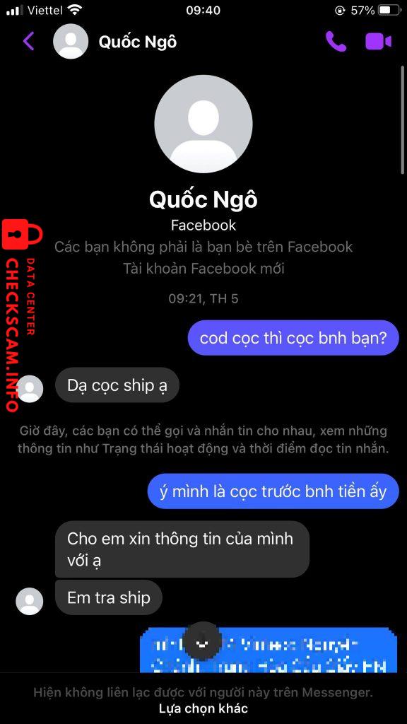 针对的证据 Ngô Quốc Khánh