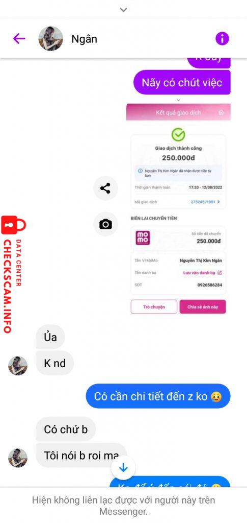 针对的证据 Nguyễn Thị Kim Ngân