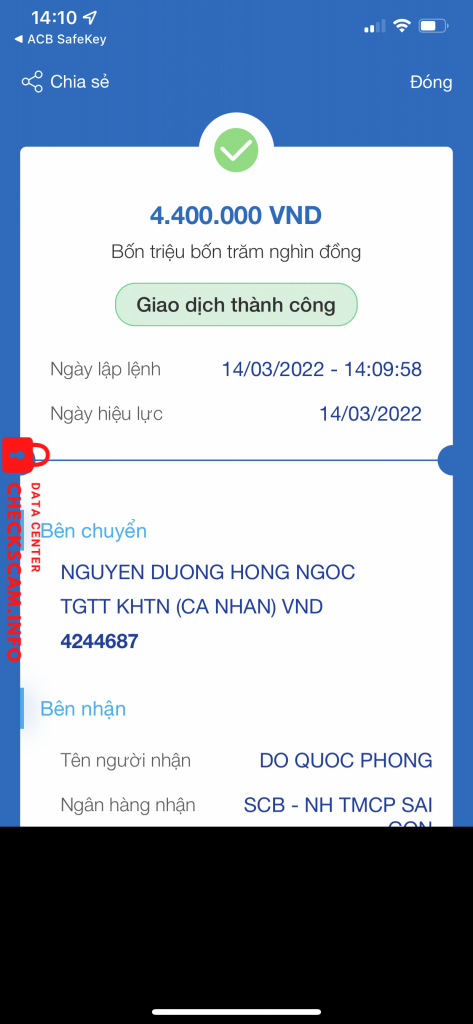 针对的证据 Do Quốc Phong
