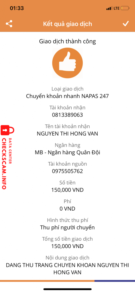 针对的证据 NGUYEN THI HONG VAN