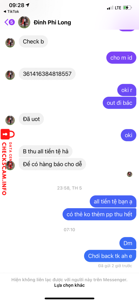 针对的证据 Nguyễn minh tiến