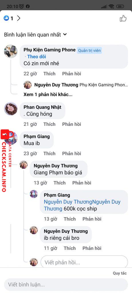 Bewijs tegen Phạm Văn Giang