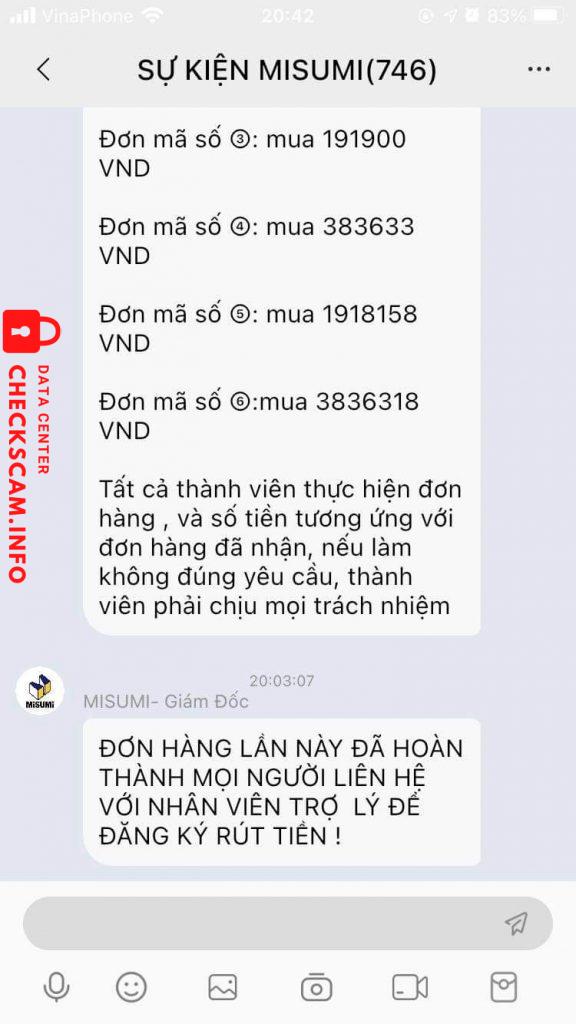 Bewijs tegen Misumi – Cu3jd.com 760829.com TRUONG THI SY