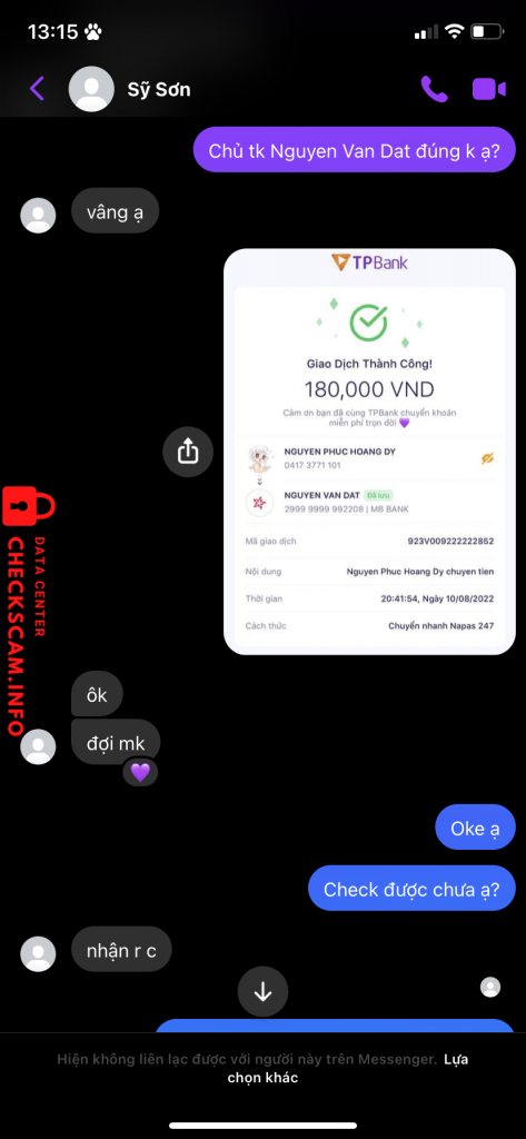 Bewijs tegen Nguyen Van Dat