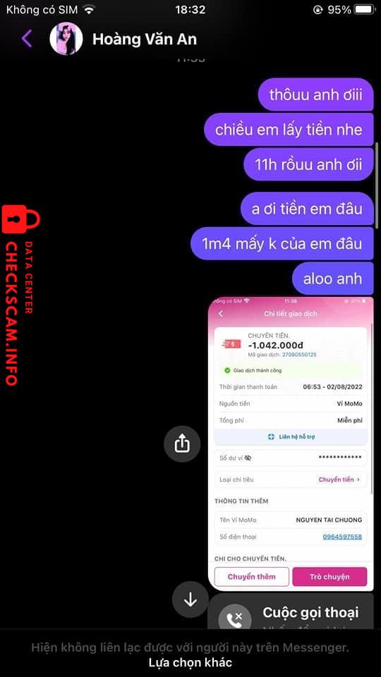 Ebidensya laban sa Nguyễn Tai Chương