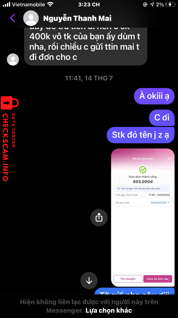 Ebidensya laban sa NGUYỄN THANH MAII