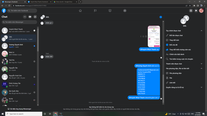Ebidensya laban sa Huỳnh Nhựt Thanh