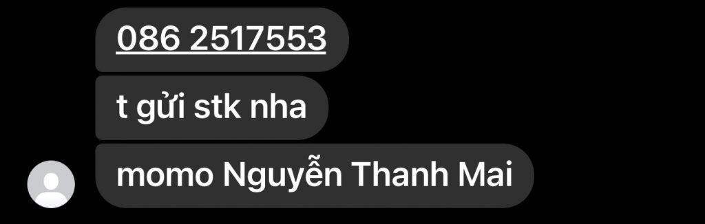 Ebidensya laban sa NGUYỄN THANH MAI