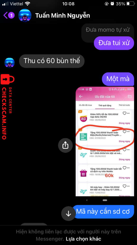 Ebidensya laban sa Nguyễn Thanh Triệu