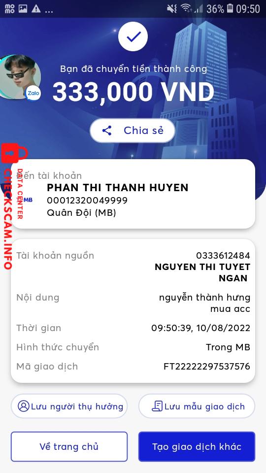 Ebidensya laban sa PHAN THỊ THANH HUYỀN