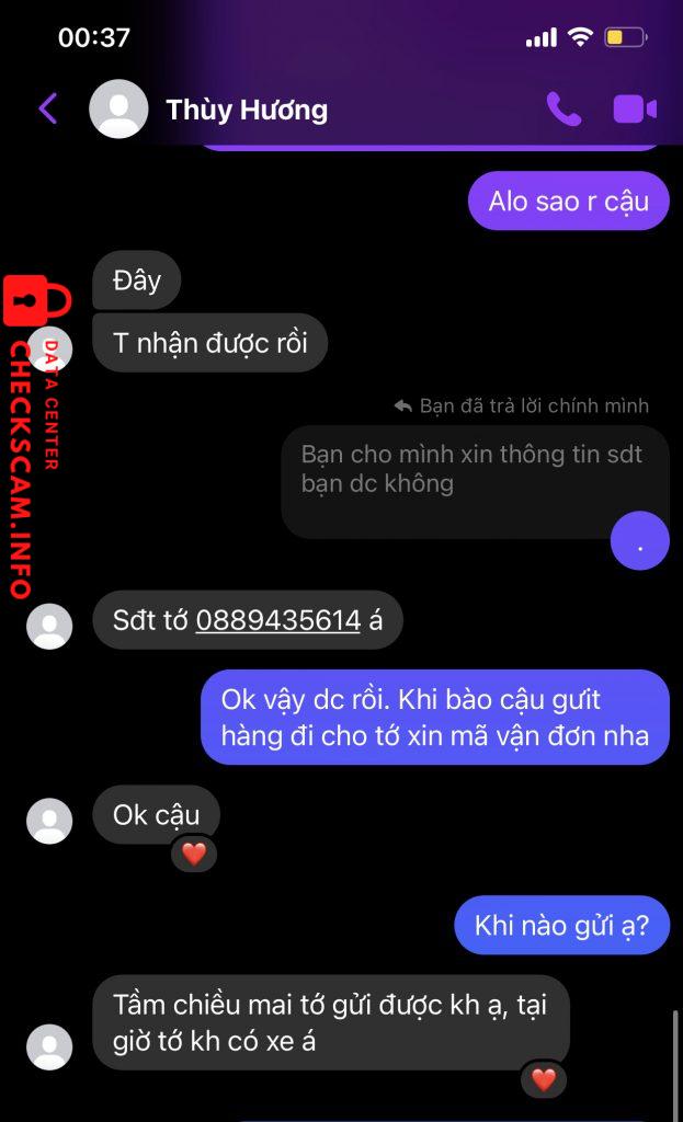 Ebidensya laban sa Nguyễn thị kiều Trang