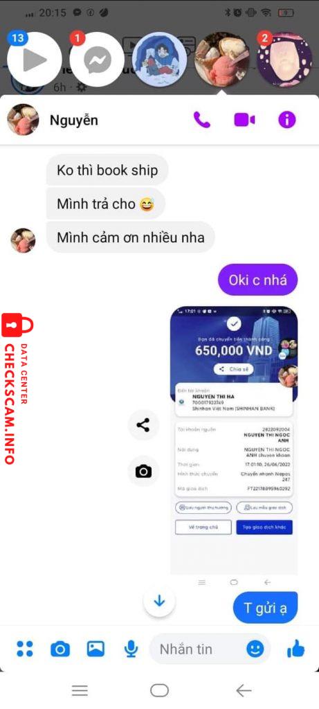 Ebidensya laban sa NGUYEN THI HA