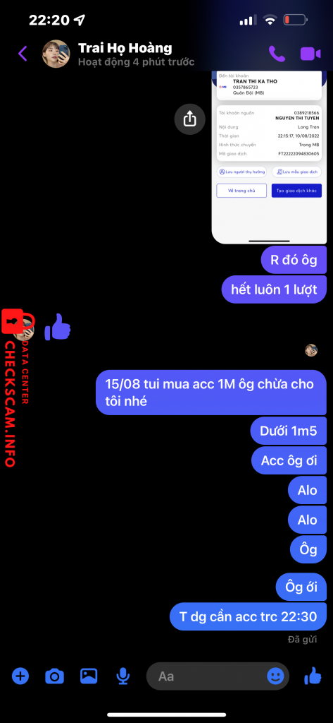 Ebidensya laban sa Tran thi ka kho