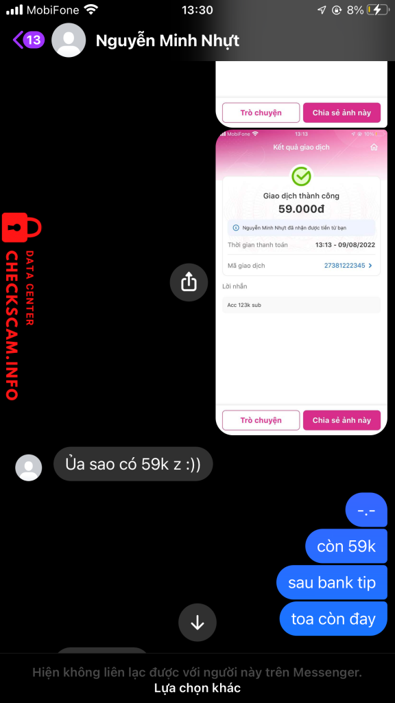 Ebidensya laban sa Nguyễn Minh Nhật
