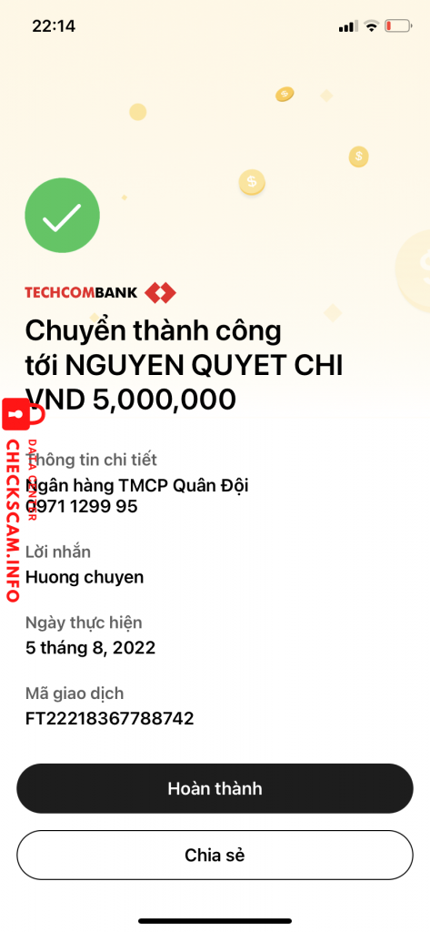 Ebidensya laban sa quickearnvn.com – NGUYEN QUYET CHI