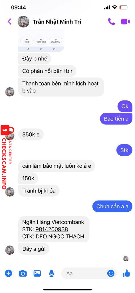 Ebidensya laban sa Deo Ngọc Thạch