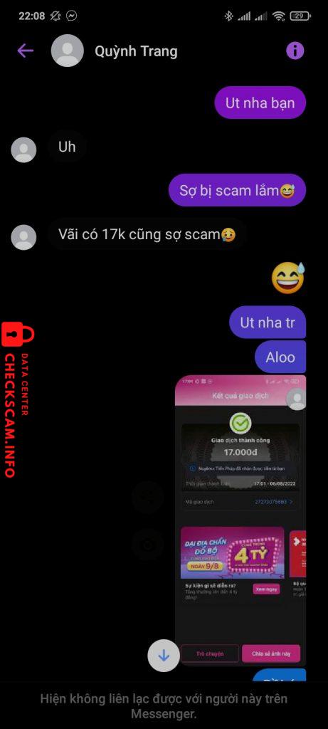 Ebidensya laban sa Nguyễn Quỳnh Trang