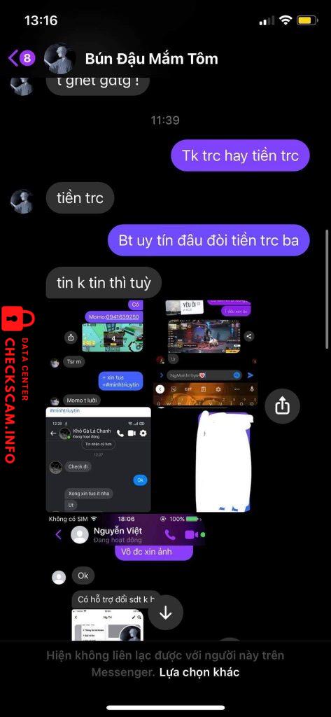 Ebidensya laban sa Bún Đậu Mắm Tôm