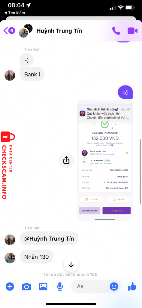 Ebidensya laban sa Tiến Đạt