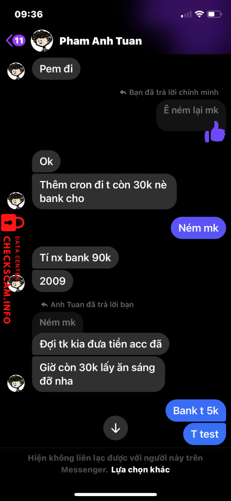 Ebidensya laban sa Phạm Anh Tuấn