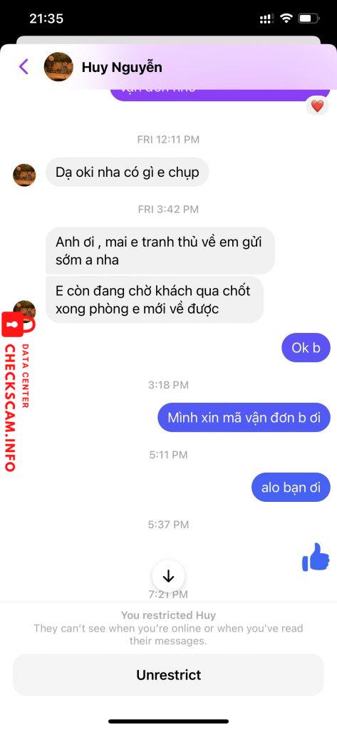 Ebidensya laban sa NGuyễn Khánh Huy