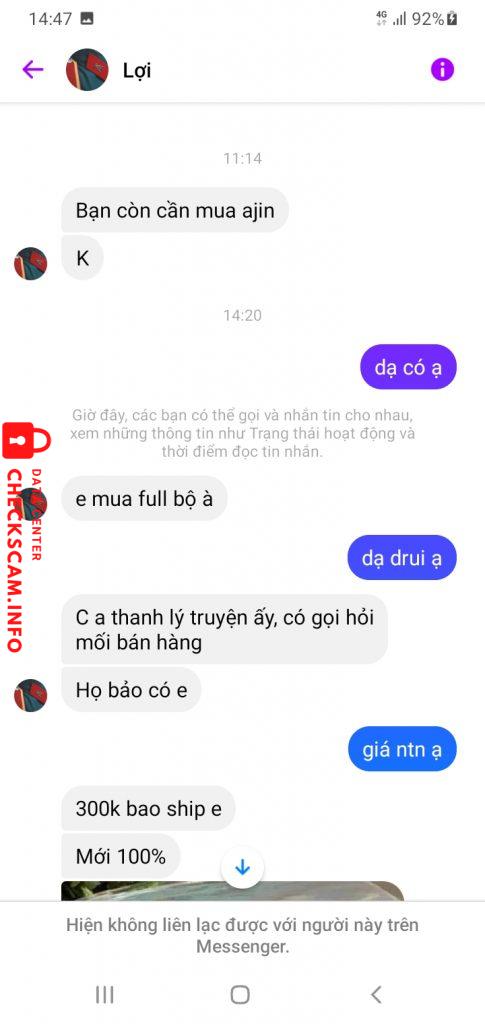 Ebidensya laban sa Nguyễn Viết Lợi