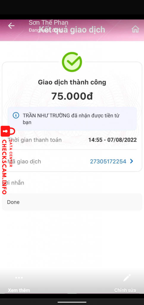 Ebidensya laban sa Trần Như Trường