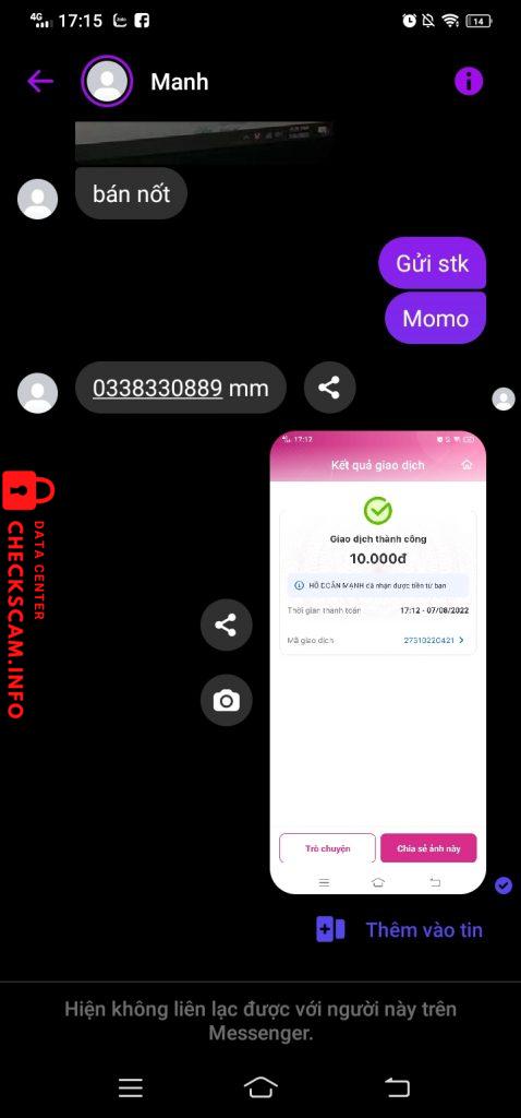 Ebidensya laban sa Hồ Doãn Mạnh
