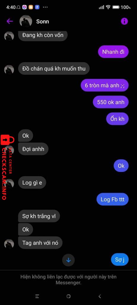 Ebidensya laban sa Thanh Son