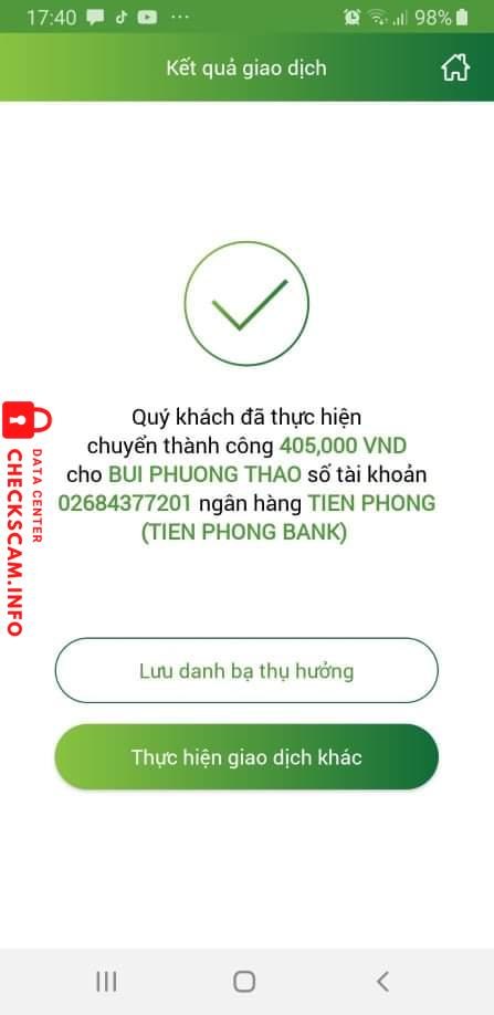 Ebidensya laban sa BUI PHUONG THAO