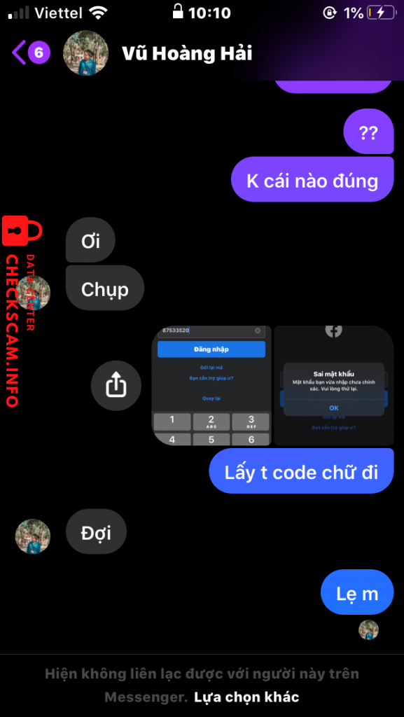 Ebidensya laban sa Vũ Hoàng Hải