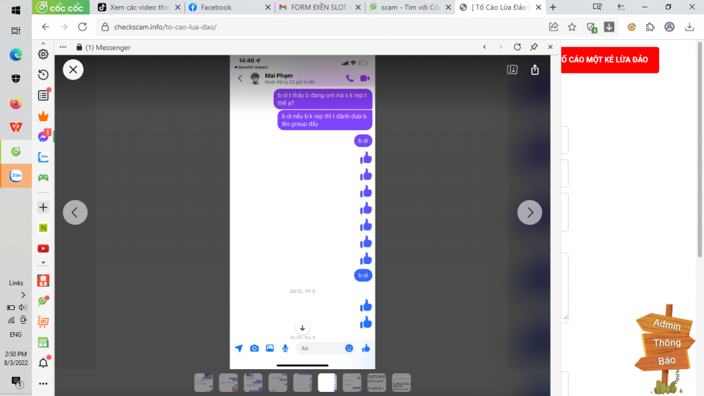 Ebidensya laban sa Nguyen thi tinh